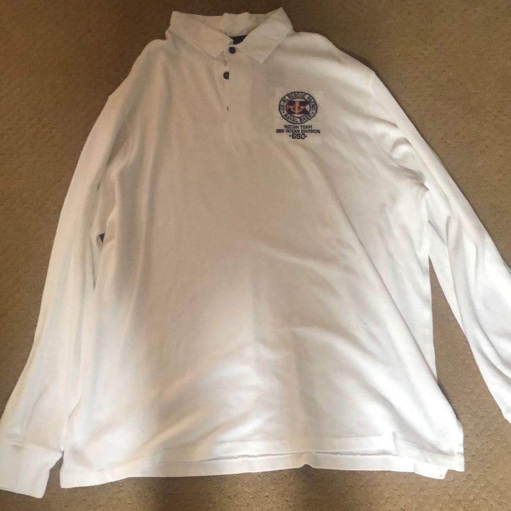 Polo Ralph Lauren long sleeve white shirt